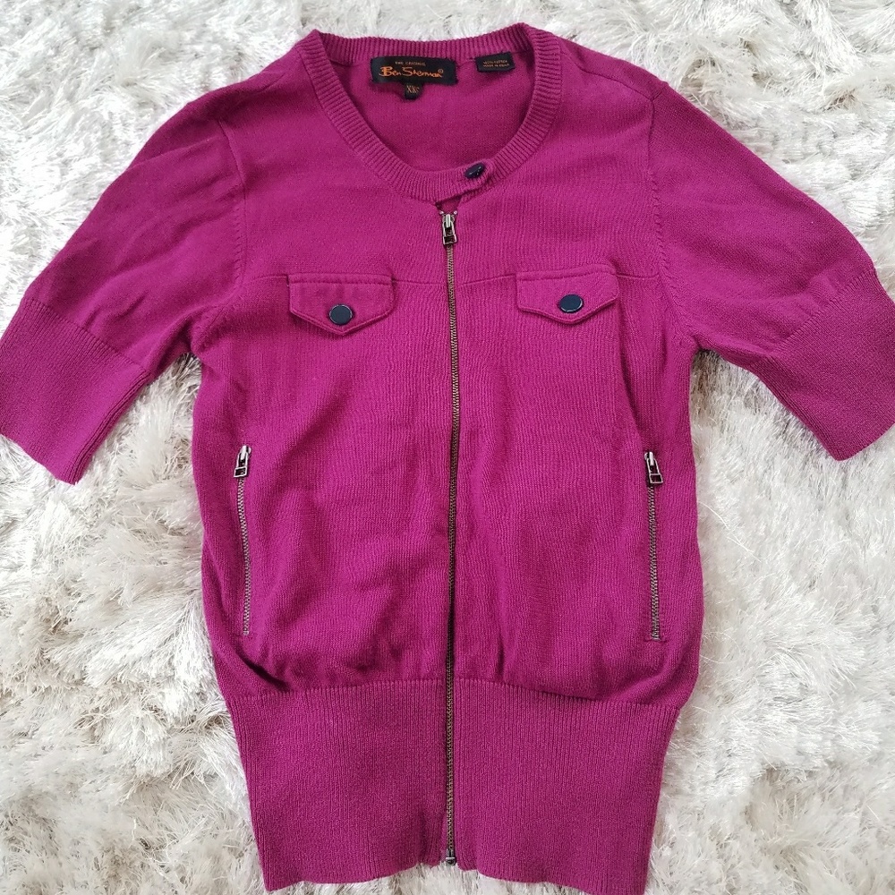 Ben Sherman short sleeve sweater top